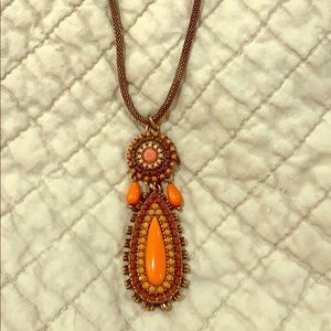 Jessica Simpson medallion necklace